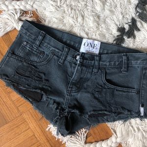 One Teaspoon denim shorts